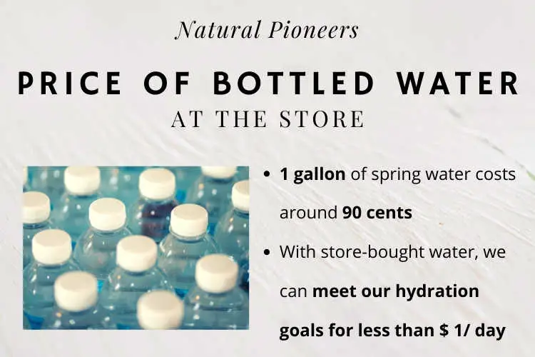 Natural Pioneers How To Drink Healthy Water 5 Steps To Drink The Best Water how much is water at the store
