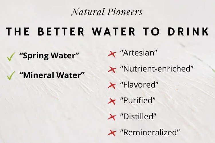 Natural Pioneers The Better Water To Drink Healthiest & Best In Taste what bottled water is best mineral water