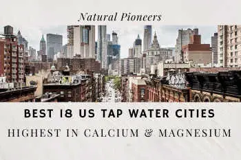 Thumbnail Natural Pioneers Best 18 US Tap Water Cities Highest In Calcium & Magnesium