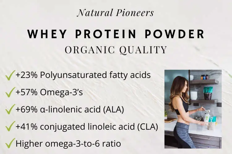 Natural Pioneers Best-Value Organic Whey Protein Powders Healthy and Natural Benefits Of Organic Whey Protein Powder Concentrate