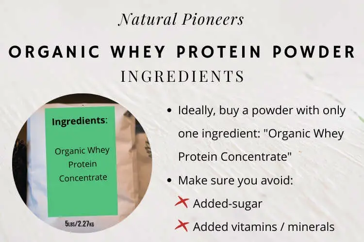 Natural Pioneers Best-Value Organic Whey Protein Powders Healthy and Natural Ingredients and what to avoid