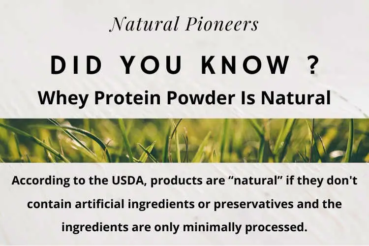 Natural Pioneers Best-Value Organic Whey Protein Powders Healthy and Natural Whey Protein Powder is Natural According to USDA