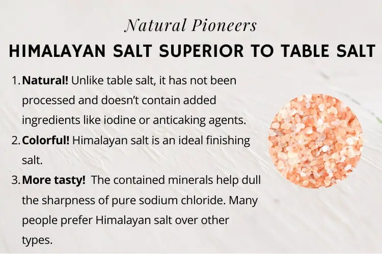Natural Pioneers Dead Sea Salts vs. Himalayan salt The Difference Himalayan salt is healthier tastes better and is natural