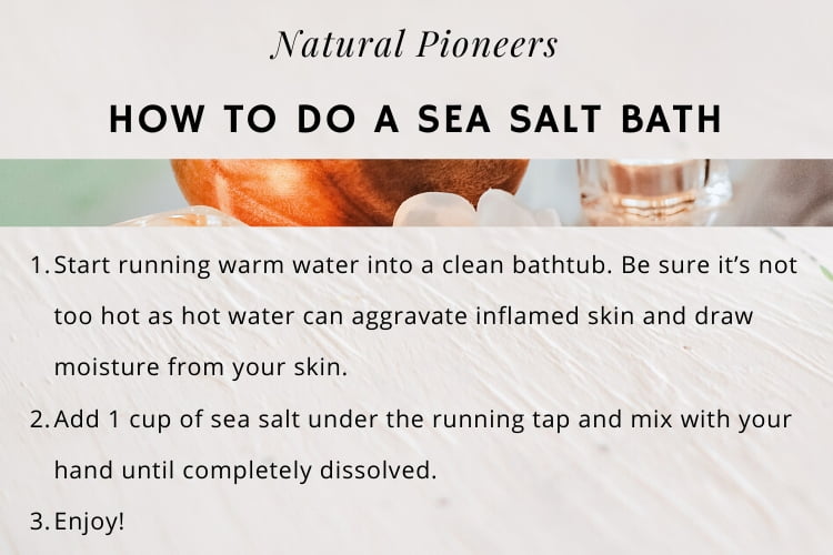 Natural Pioneers Dead Sea salts vs Sea salt Are they the same difference how to do a sea salt bath