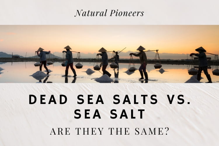 Natural Pioneers Dead Sea salts vs Sea salt Are they the same difference