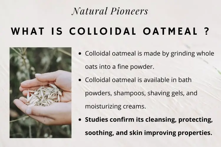 Natural Pioneers How To Make Colloidal Oatmeal Homemade Recipe & Benefits What is colloidal oatmeal
