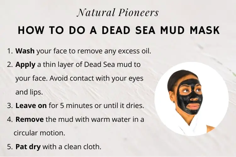 Natural Pioneers Is Dead Sea Mud Good For Acne how to do a mud mask with dead sea mud