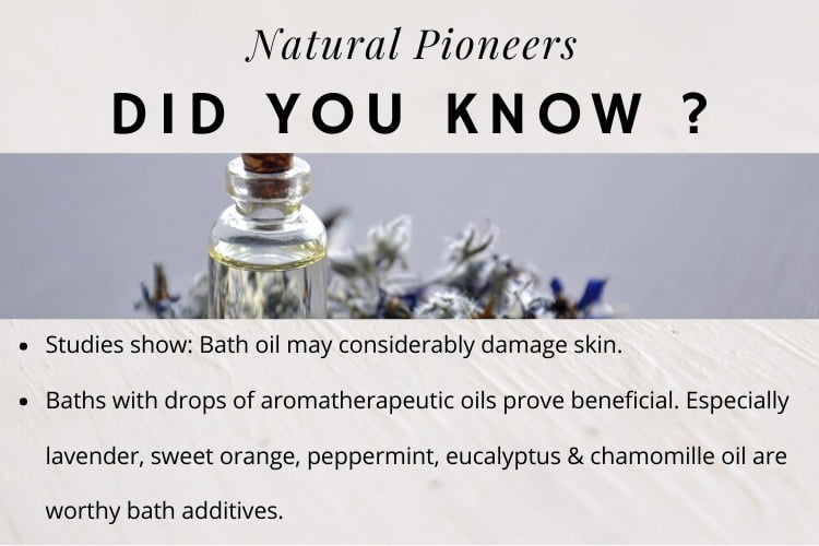 Natural Pioneers What Is A Good Natural Bath Salt Natural Bath Additives bath oil damages skin aroma therapeutic oils prove beneficial