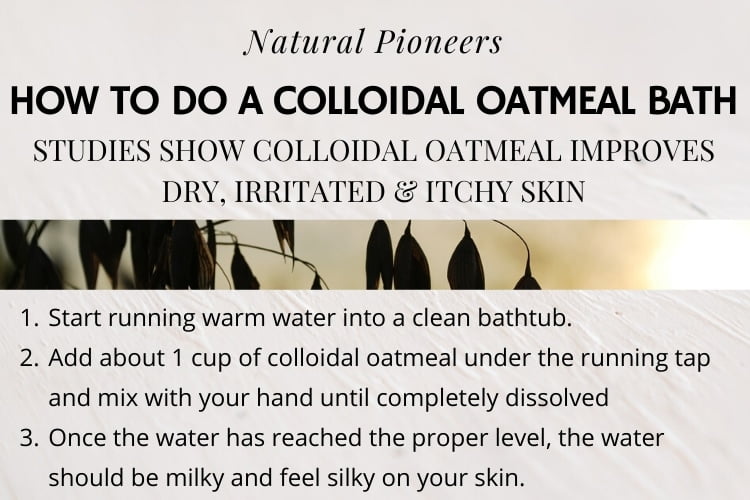 Natural Pioneers What Is A Good Natural Bath Salt Natural Bath Additives how to do a colloidal oatmeal bath instructions