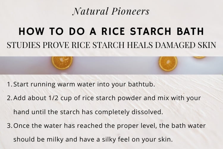 Natural Pioneers What Is A Good Natural Bath Salt Natural Bath Additives how to do a rice starch bath benefits instructions