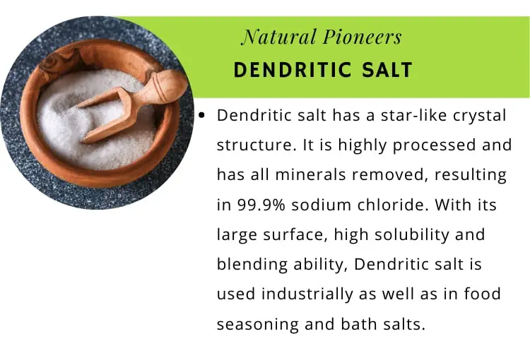 Natural Pioneers What is dendritic salt Facts and Uses Dendritic salt facts