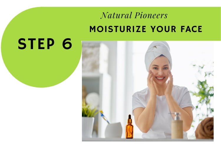 Natural Pioneers How to do a dead sea mud mask step 6 moisturize your face