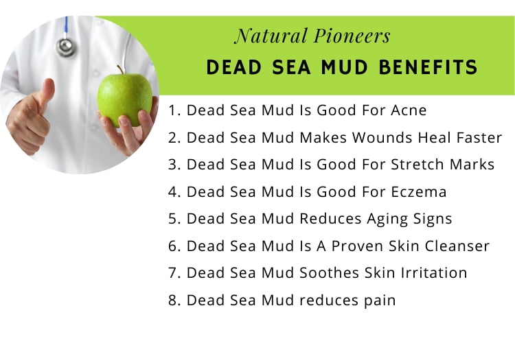 Natural Pioneers What is Dead sea mud good for Dead sea mud benefits