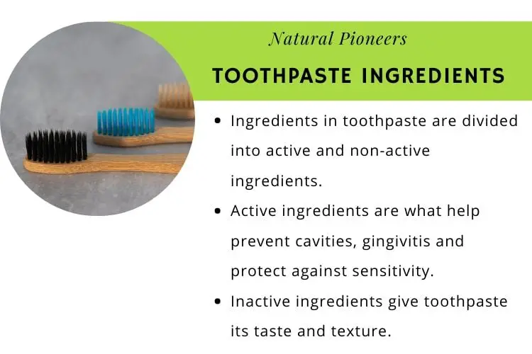 Natural Pioneers Is toothpaste edible ingredients of toothpaste